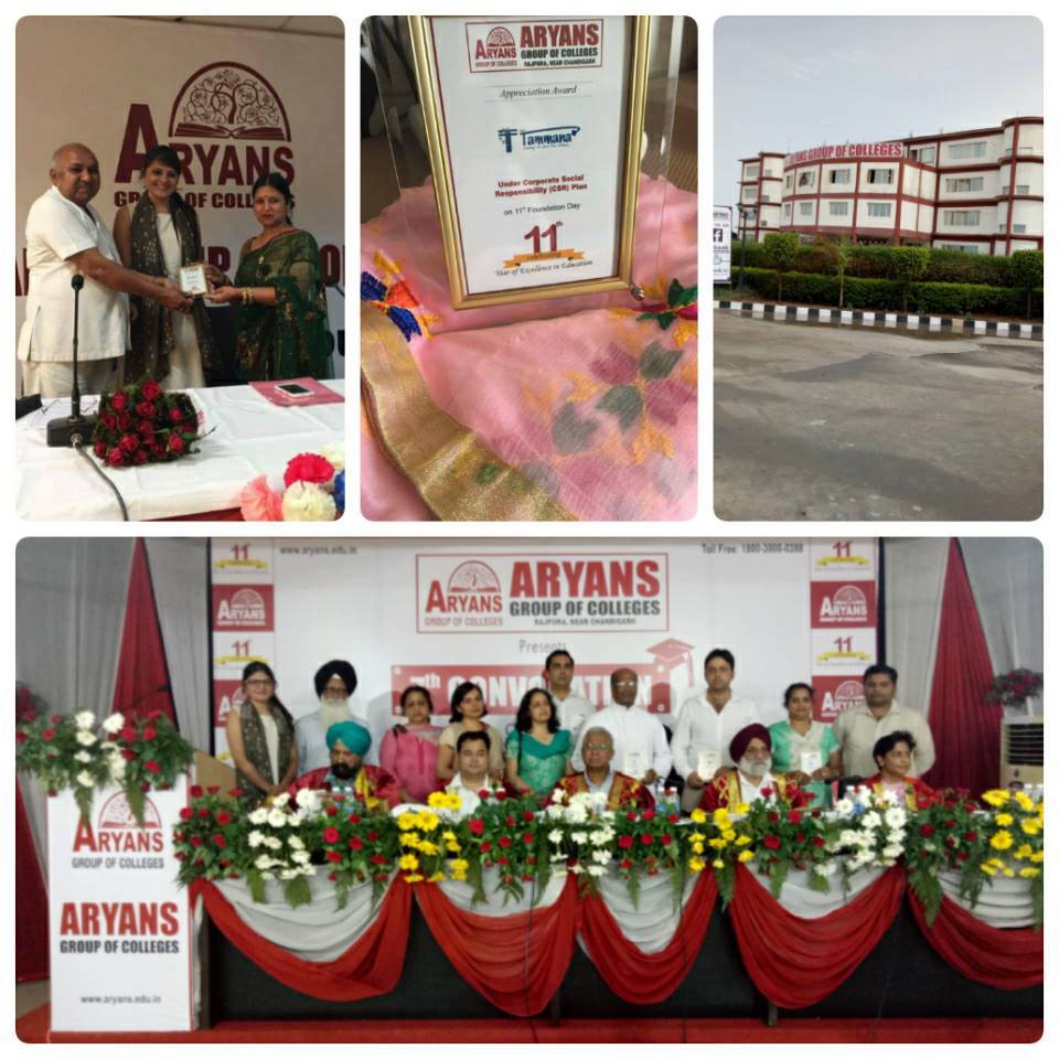 Honoured by Sri Tathagata Roy