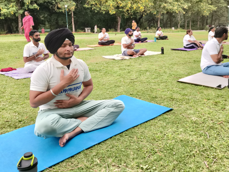 ??? ?????’ (Yoga Utsav) by NGO Tammana Marks International Day of Yoga