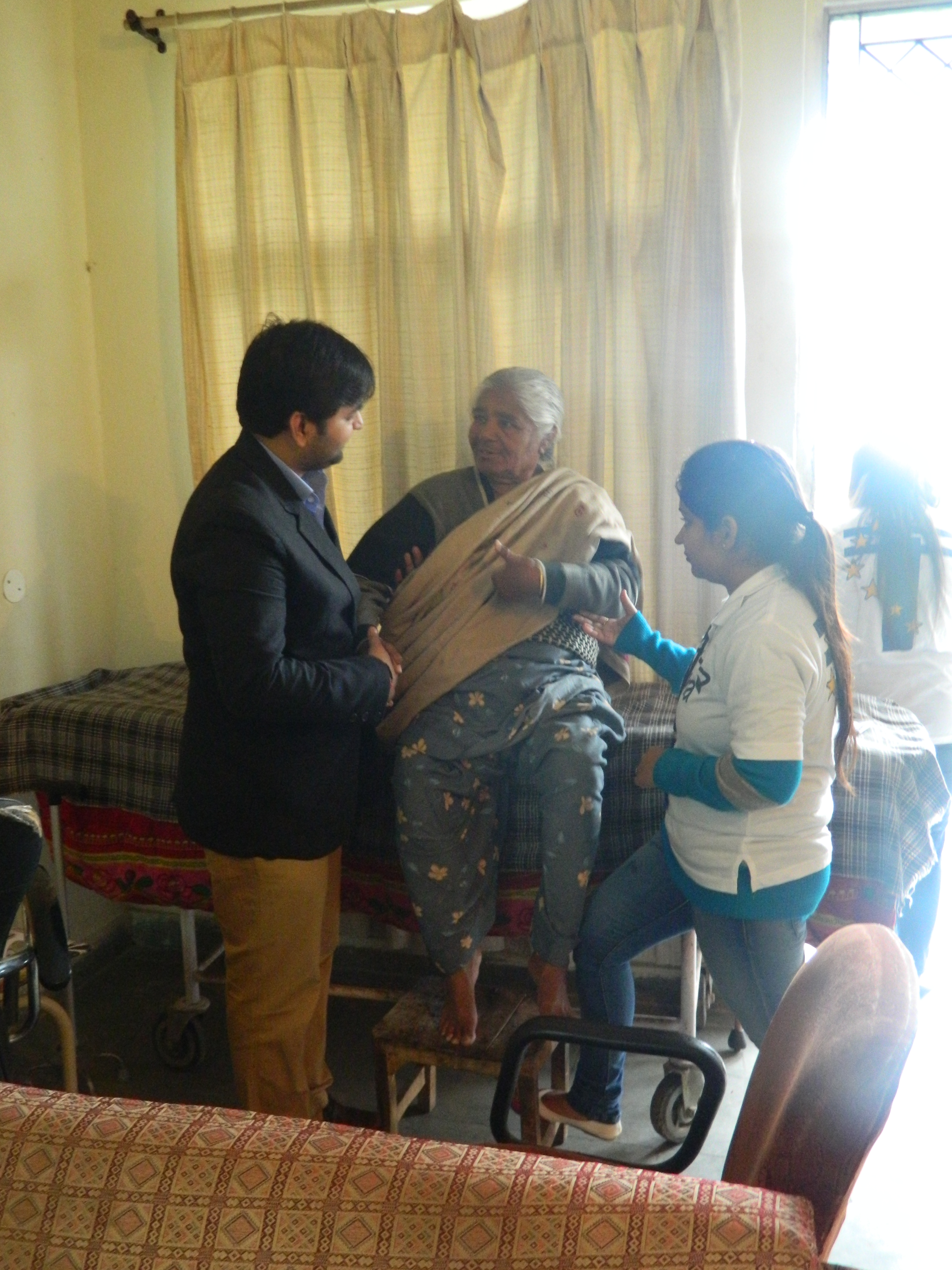 Physiotherapy Camp for old age residents